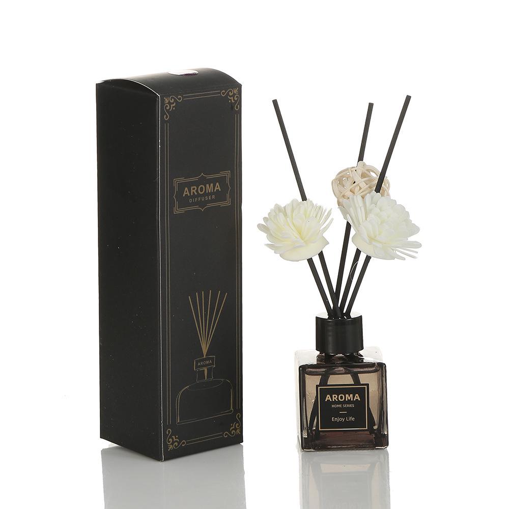 Small Grey Square Flameless Aromatherapy Diffuser for Bedroom & Living Room
