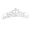 Moderna Para Tiara Adornada con Cristales Perfecta para Ocasiones Especiales