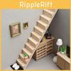 Modernes Puppenhaus Miniaturmöbel Holz Mini Treppe Für 112 Puppenhaus