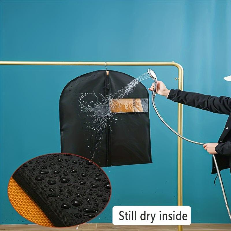 1pcs Suit Dust Cover Bags, Hanging Clothes Storage Bags For Shirt, Suit, Dress, Coat, Portable Dust Proof Garment Bags