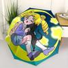 1pc Sailor Moon On the Moon Automatic Folding Umbrella - 3 Folding Design, Vivid Cartoon Pattern, Suitable for Outdoor Activities, A Gift for Fans In