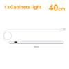 Under-Unit Light Kitchen LED Cabinet Light Bar Aluminium Bright Light Strip Non-Contact Motion Sensor Lamp For Cupboard Counter