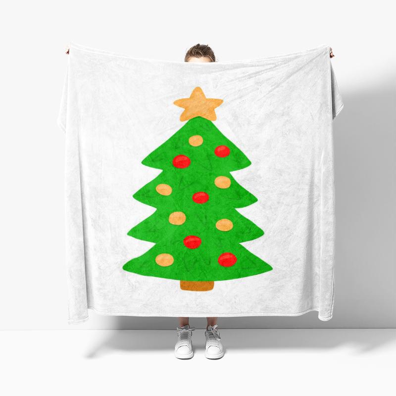 Wohndekoration Plüsch Überwurf Sofadecke Tagesdecke Bett flauschig weiche Decken Dekor Plaid Modern Halloween Frohe Weihnachten Winter