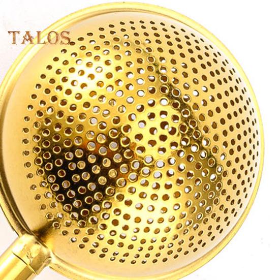 Stainless Steel Tea Infuser Ball Long Handle Fine Mesh Tea Filter Strainer Ball Food Grade Metal Loose Leaf Steeper Kitchen Gadgets