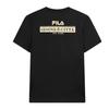 FILA Comfortable Versatile Soft Skin-Friendly Short Sleeve T-Shirt Men Tops Black F11M018108F-BK