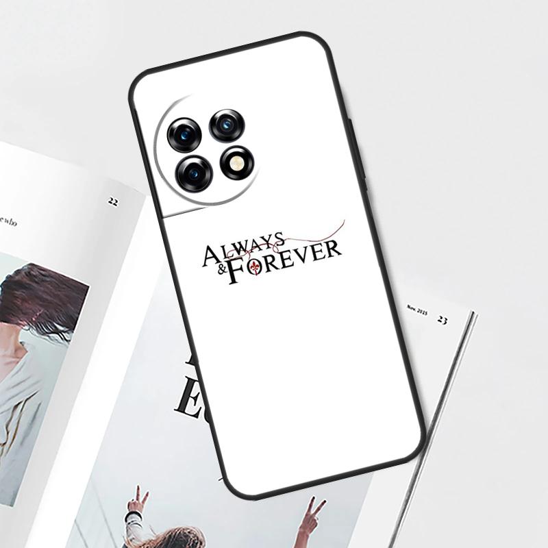 The Vampire Diaries Always Forever Case For OnePlus Nord CE 5 2 3 4 Lite N30 OnePlus 11 12 13 15 13T 13R 10T 12R 9 10 Pro Cover