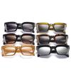 Neue Mode Frauen Luxus Marke Quadrat Sonnenbrille Damen Vintage Übergroße Sonnenbrille Weiblichen Großen Rahmen Uv400 Shades Schwarz