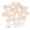 10Sets Wood Joints Connectors For Handmade Bear Craft Children Kids Toy Diy Scrapbooking Manual Handicraft Accessory