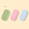 Oval Plastic Cosmetic Storage Tray Nail Art Manicure Organizer for Tweezers Fake Nail Tools Equipment Plate