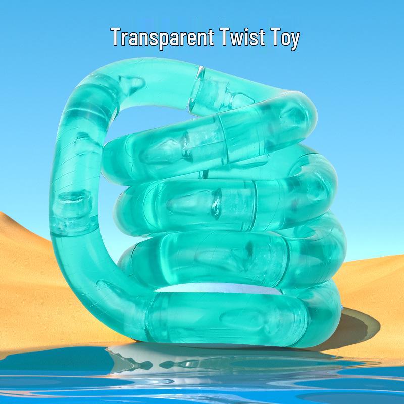 Versatile Twisty Rope Finger Toy for Office Relaxation and Stress Relief