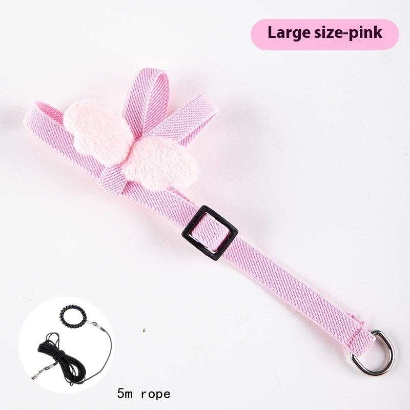 

Pet Parrot Bird Harness Wing Flying Rope Straps Outdoor Training Traction Rope Adjustable Outward Towing Rope Pet Supplies