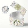 500 Stickers Per Roll, Floral Thank You Sticker Roll, Instagram Style, Nordic Style, Fresh Green Label Stickers, 8 Different Designs