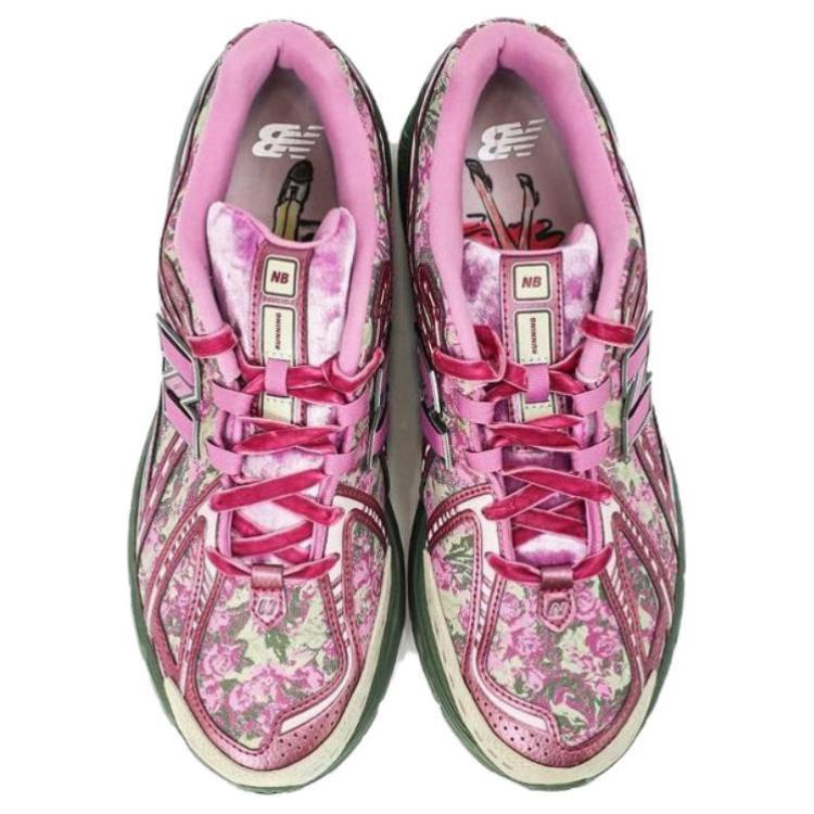 נעלי ספורט לגברים Jack Harlow x New Balance 1906R Rose Runner בצבע ורוד-ירוק-סגול-מטאלי M1906RJH