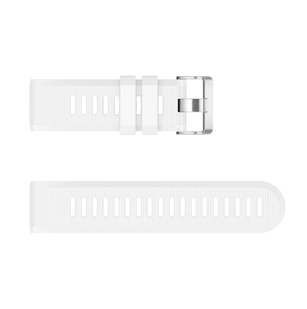 Cross Grain Silicone Smart Watch Band Strap Replacement for Garmin Fenix 7X/6X Sapphire GPS/6X Pro 51mm/6X GPS/5X GPS/5X Plus