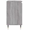 Bathroom Cabinet Gray Sonoma 58x33x60 cm Engineered Wood