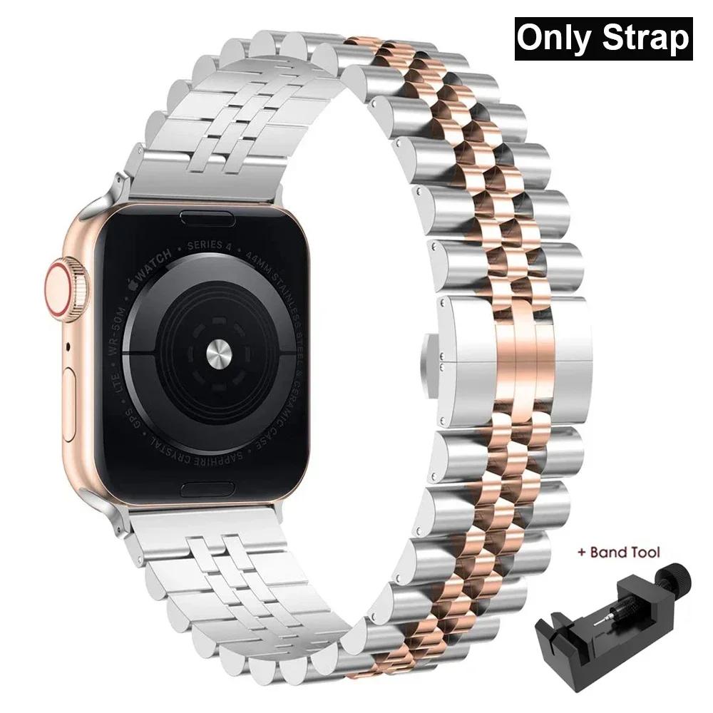 TPU Protector Case+Metal Strap For Apple Watch Ultra Band 49mm 45mm 44mm 41mm 40/38 Stainless steel Bracelet series 3 5 6 se 7 8