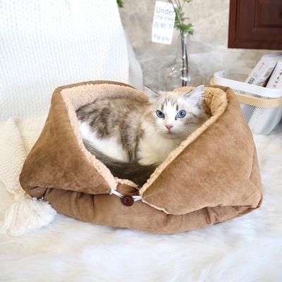 Toamnă și iarnă Warm Plus din catifea Covoraș pentru animale de companie îngroșat Covoraș de dormit pliabil multifuncțional pentru pisici Covoraș pentru câini din piele de miel universal pentru toate anotimpurile