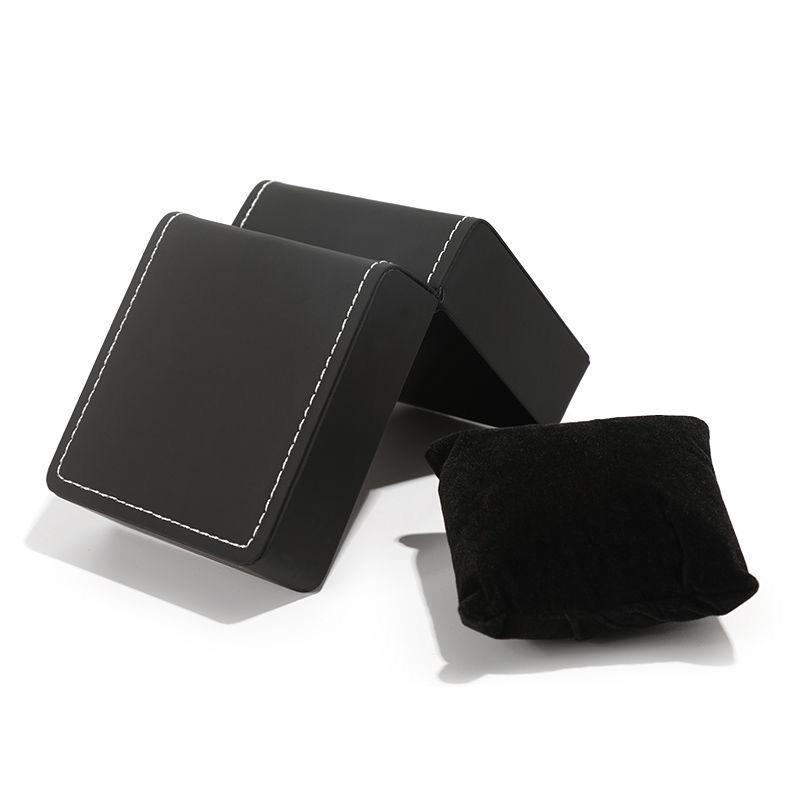 1/2/3Pcs Single Watch Gift Storage Box Square PU Leather with Pillow Portable Wristwatch Display Case for Birthday Gifts