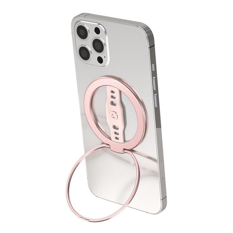 New Creative Phone Grip Stand With Magnetic Ring Holder Compatible With Kickstand Loop