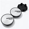 4pcs JDM Advan Racing Logo Emblem Car Wheel Center Caps OD 54MM Clips 49MM Wheels Hub Dust Cap Rim Hubcaps Cover Car Accessories