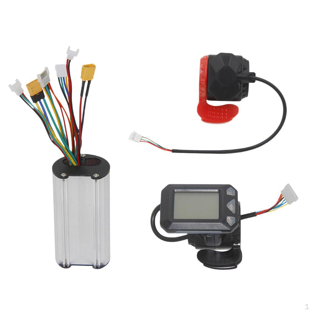 Electric Controller Brake Display Set ,with Panel, Replacement Bike