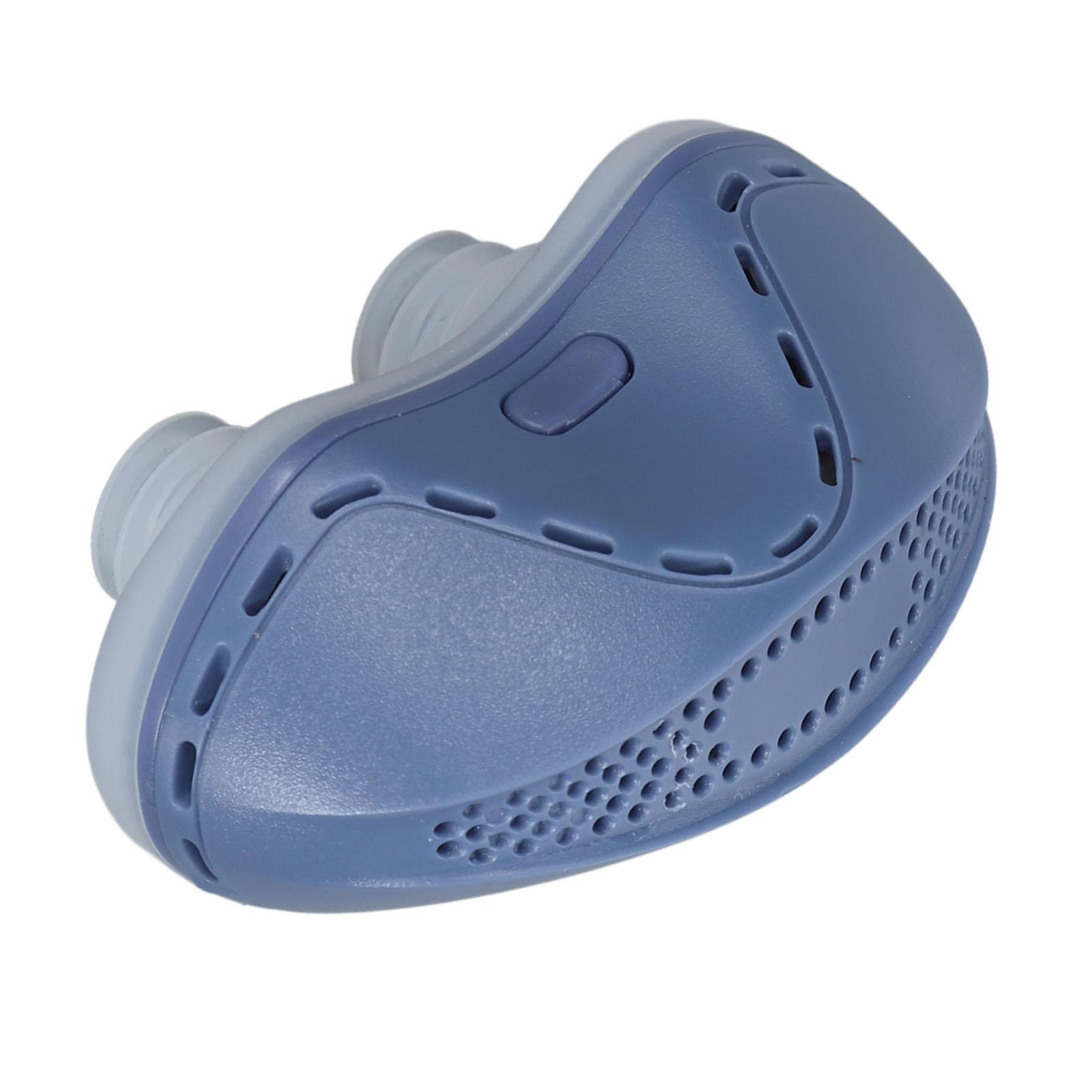 

Электрическое устройство против храпа Регулируемое USB Перезаряжаемое Портативное Мини Решение проблемы храпа синий