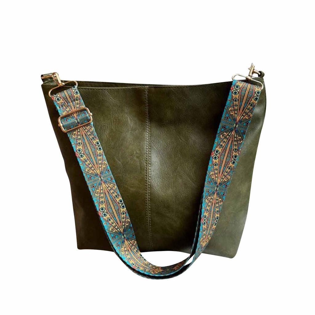 Fashionable Handheld Single Shoulder Crossbody Large Capacity Solid Color Storage Bag