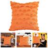 Soft Plush Pillowcase Halloween Bat Pattern Cushion Cover Living Room Sofa Bed Throw Pillow Cases Halloween Decorative 45X45cm