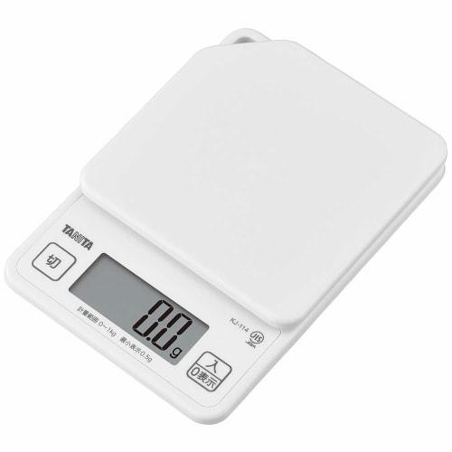 TANITA Cooking Scale (Digital Type), White, Coconut, KJ-114WH