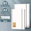 Minimalist Flip Coil Notebook B5/A5 - Thick College/Postgraduate English Record Book