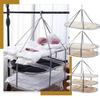 1/2/3 Layers Drying Net Drying Basket For Household Folding Clothing Net Sweater Top Anti Deformation Drying Racks