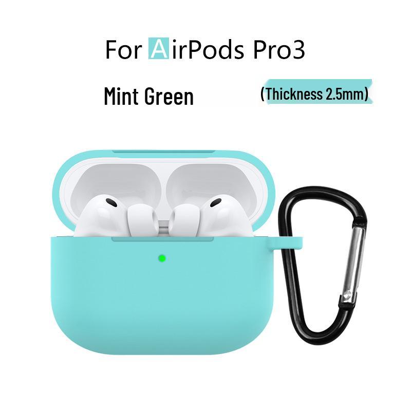 Compatible with Apple AirPods Pro 3 Silicone Protective Case, Bluetooth Earphone Cover