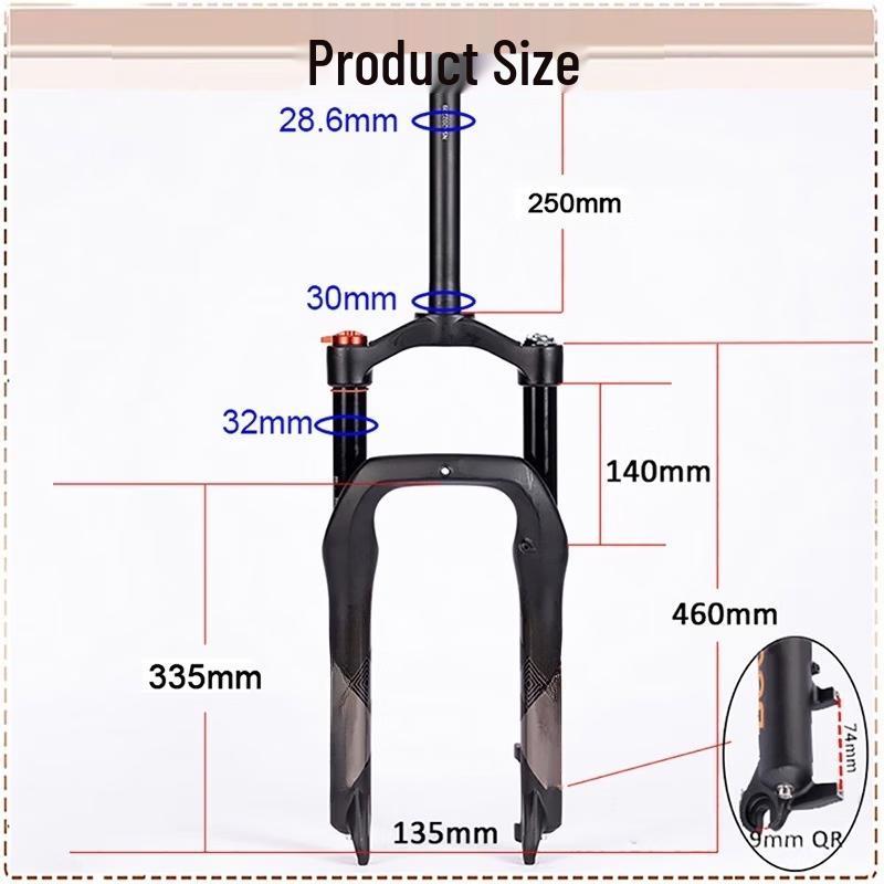 Lishi Mountain Bike Air Suspension Fork