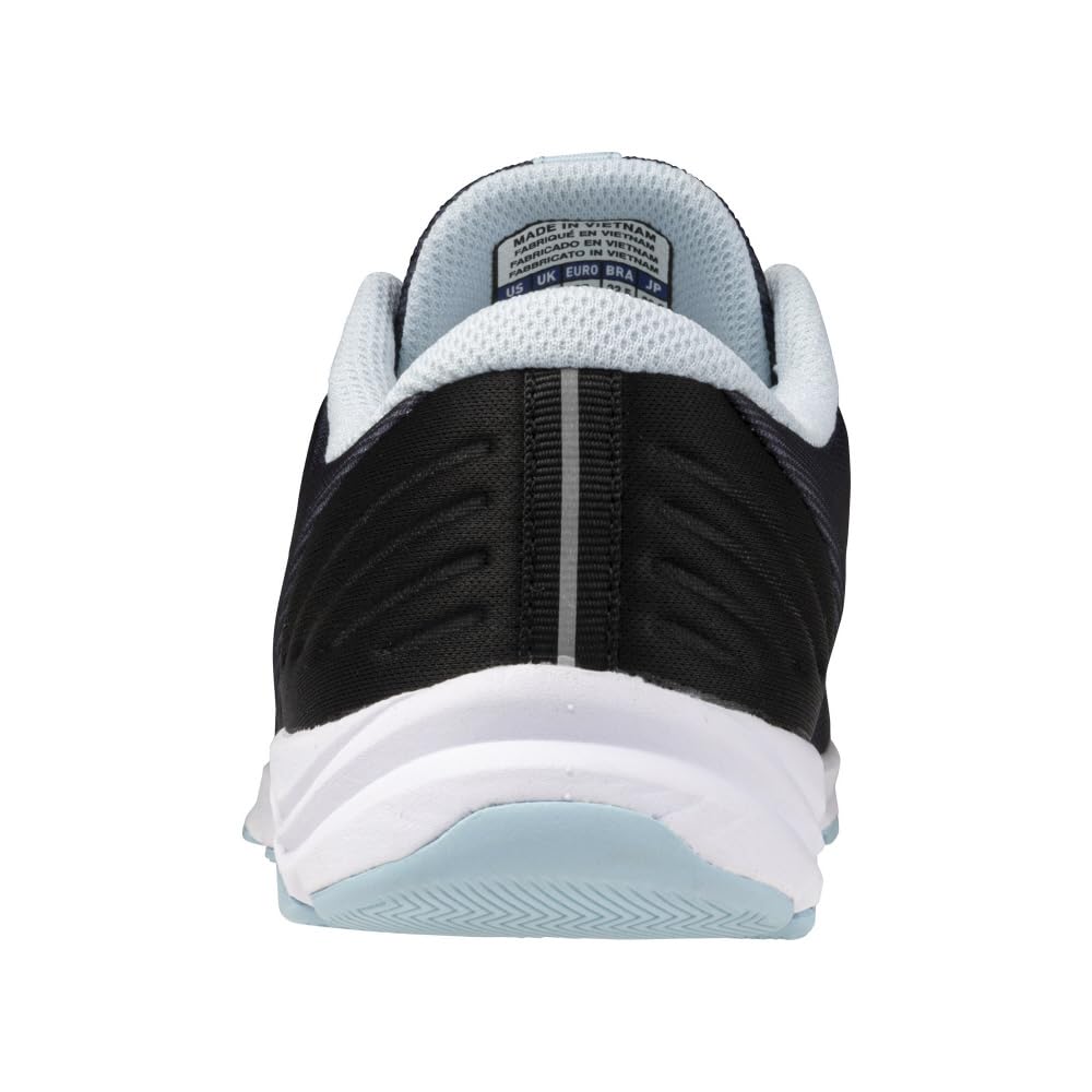 Mizuno Pantofi Junior Crampoane Viteză 4 Pantofi Atletici Ziua Sportului Școală Ușori Școală Primară Băieți Negru x Albastru Deschis cm 2E Copii 22.5