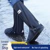 Unisex Waterproof Anti-Slip Motorcycle Rain Boot Covers for Outdoor Use