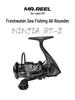 GT-S Seamless Baitcasting Reel: Precision-Carved Aluminum Alloy with Shallow Spool