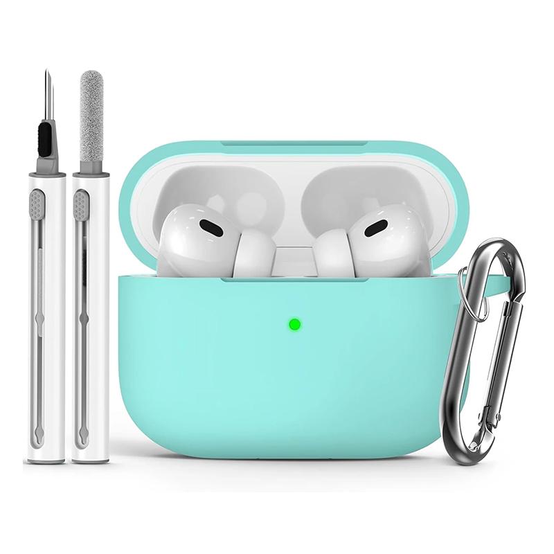 Case For Apple Airpods pro Case Earphone Accessories Wireless Bluetooth Headset Silicone Air Pod Pro 2 Cover With Cleaner Kit