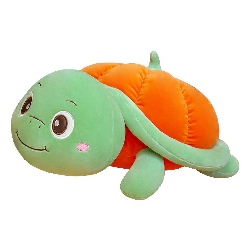 

Plush Pumpkin Turtle Toy Embrace Sleeping Cartoon Pillow Decoration Unique Gift 32cm/12.6in