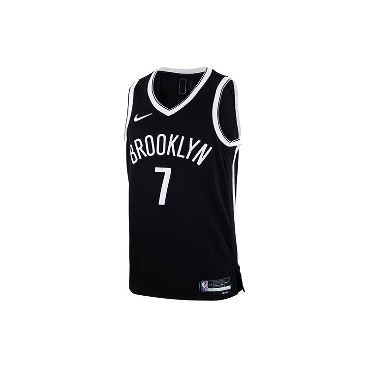 Nike NBA Sports Basketball Jersey/Vest SW Fan Edition Brooklyn Nets Durant No. 7 Black Men s DB3563-014 M