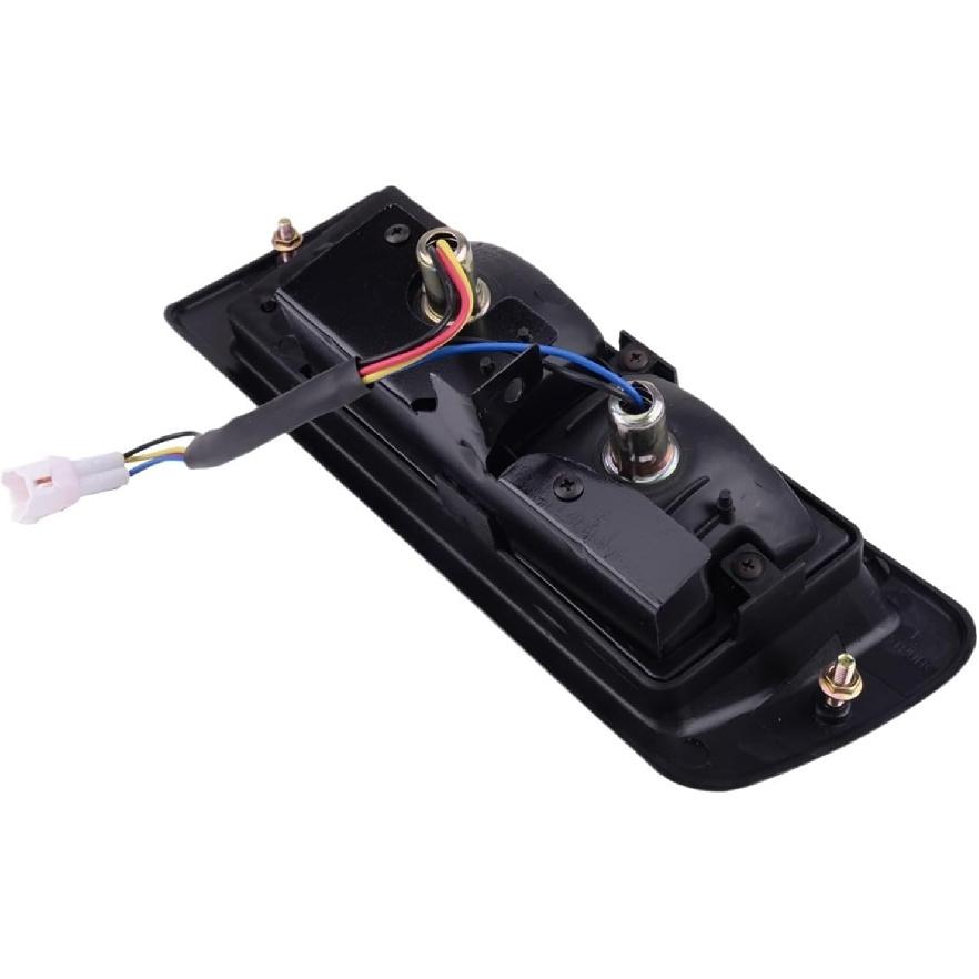 1 Pair Tail Bumper Rear Fog Lights Lamp Compatible With Toyota Land Cruiser Prado FJ90/95 1996-2002