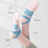 Women's Mid-Calf Terry Sports Socks - Sweat & Shock-Absorbent, Ideal for Spring & Autumn Running and Badminton