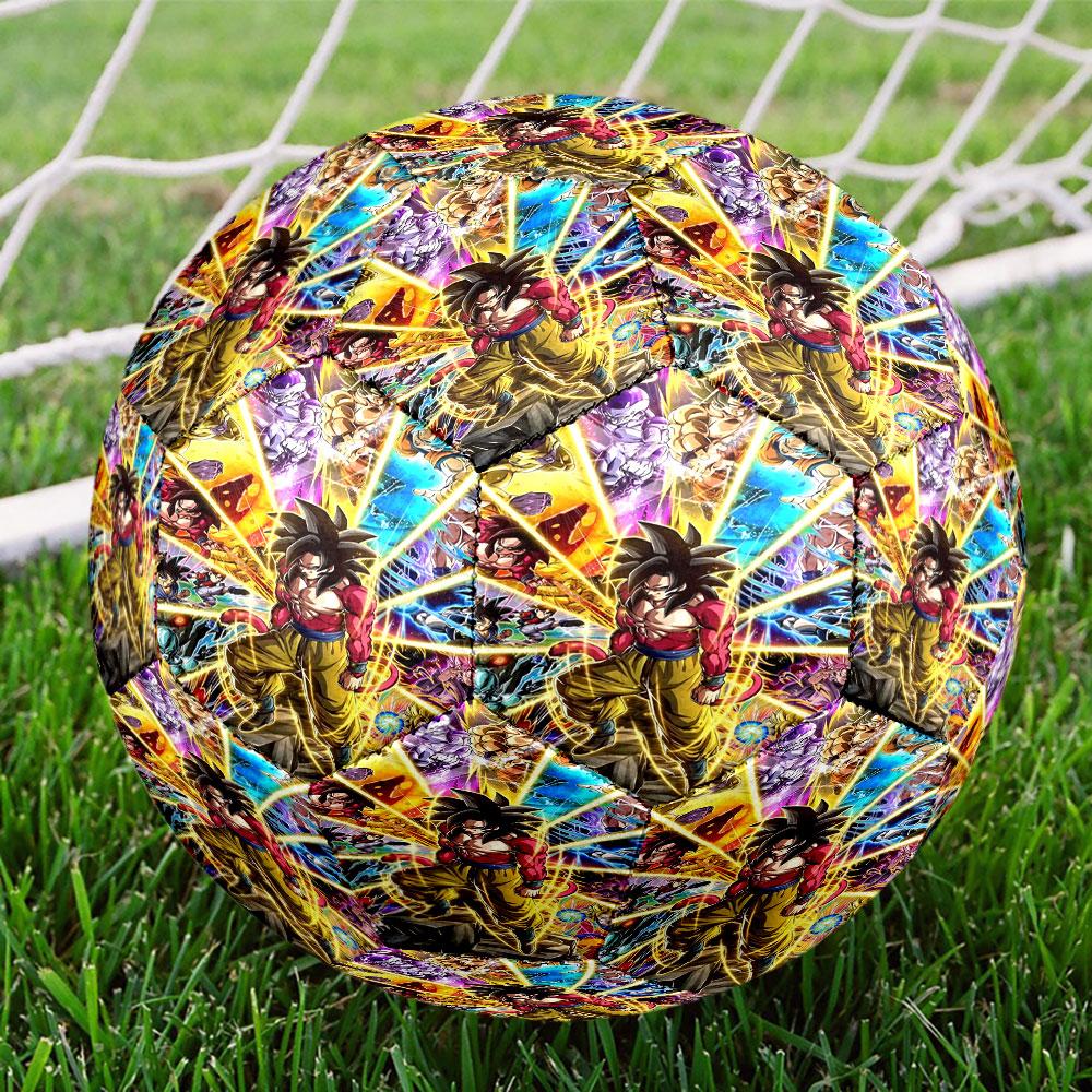 DRAGON BALL Print Size 5 Soccer Ball, Standard Match Football for Sports Game and Team Practice, Ideal Gift for Soccer Fans