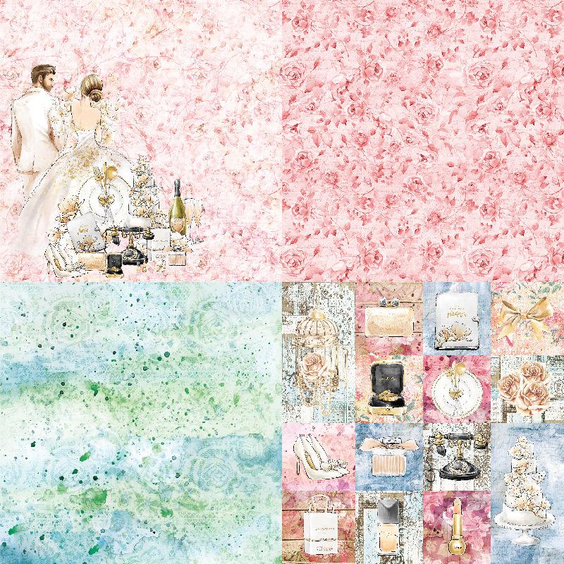 

For Holiday Colors Holiday Patterned Paper Pack Pack For DIY Projects Arts And Crafts Gift Wrapping
