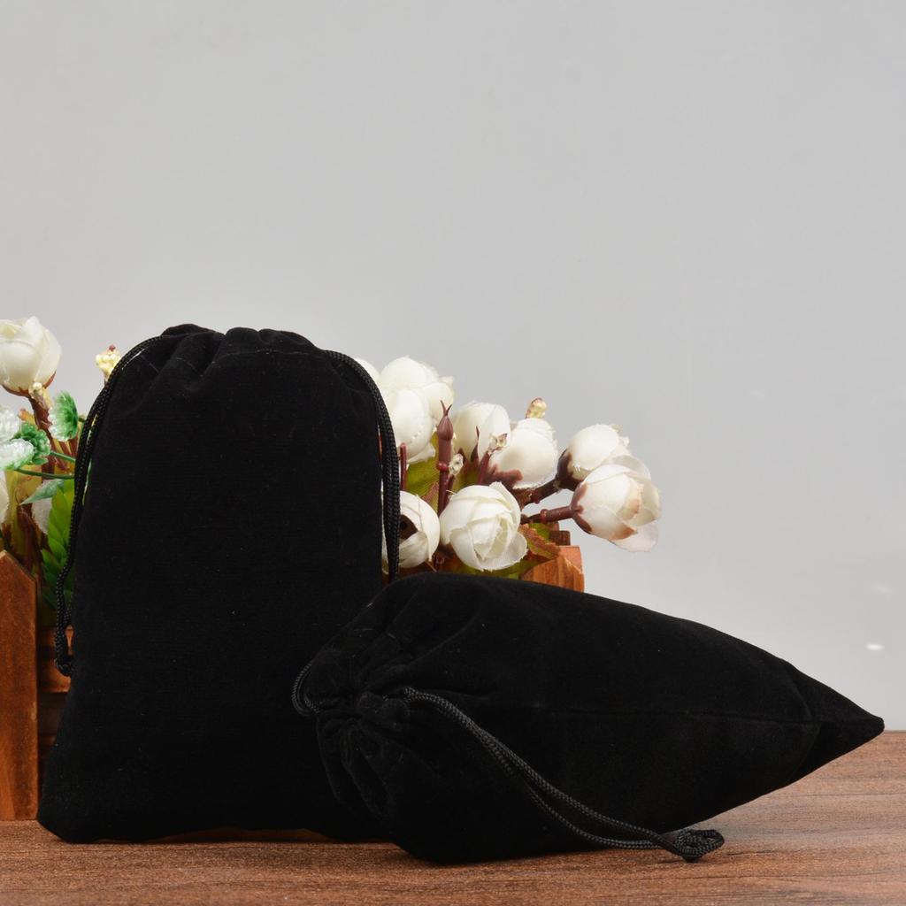Velvet Drawstring Jewelry & Earphone Storage Bag
