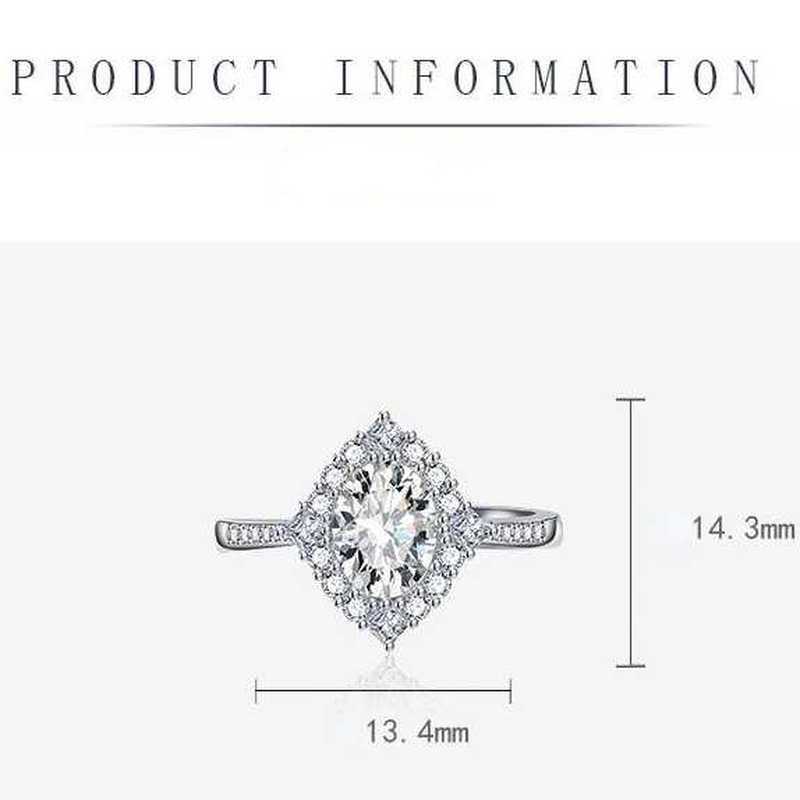 Sace Gems Inel clasic cu zirconiu, bijuterii pentru femei, cadou