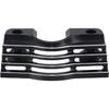 Finned Slotted Head Spark Plug Bolt Covers Compatible for 1999-2014 Harley Touring Electra Glide Street Glide Road King Trikes,Black
