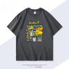 2026 Anime Eevee Collaboration Pure Cotton Shortsleeved Tshirt for Unisex and Unisex Summer Anime Style Loosefitting