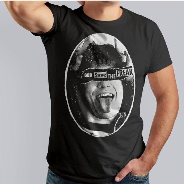 

Gildan God Save the Freak Eddie Munson Unisex T-Shirt L