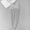 Uniform Sequins Bead Embroidery Studs Long Chain Shoulder Strap Tassels Retro Shoulder Accessories European American Dresses
