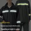 Full-Body Waterproof Riding & Hiking Reflective Raincoat and Pants Set